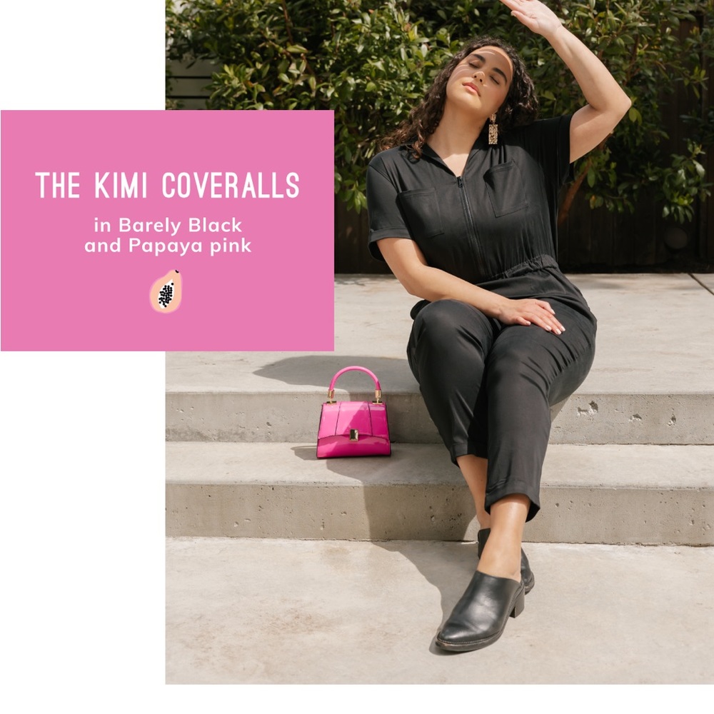 EUC Smash & Tess Kimi Coveralls (Birds Papaya Collab)